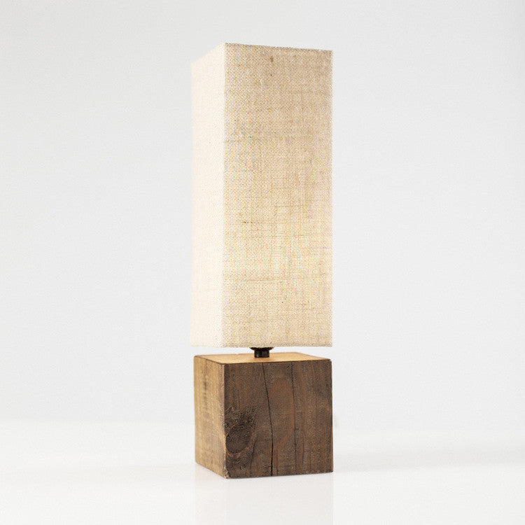 Susie Frazier Lamp - Burlap